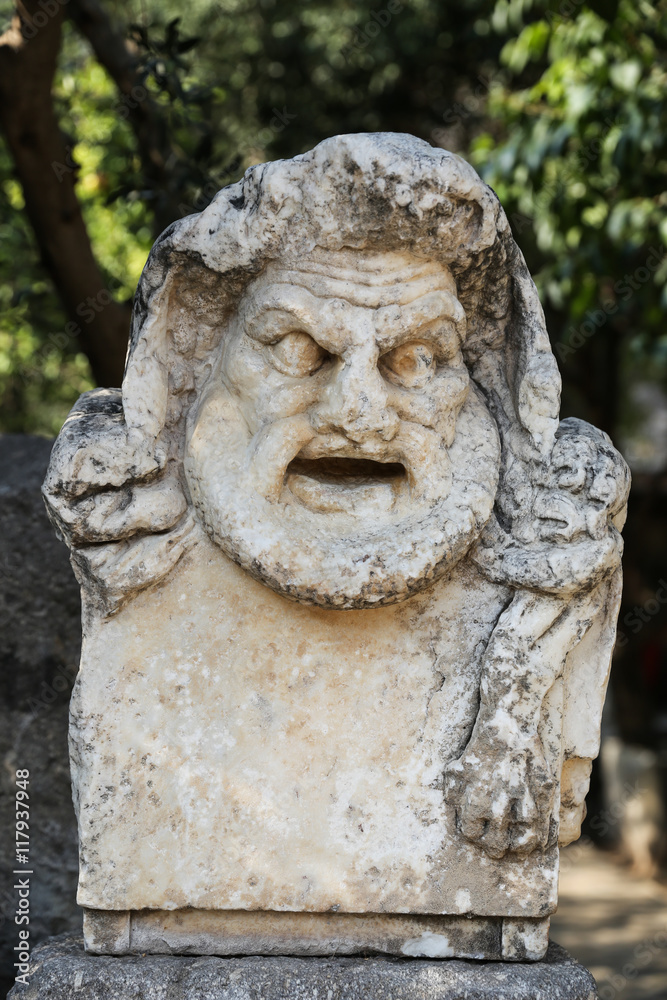 Face Relief in Bodrum Castle