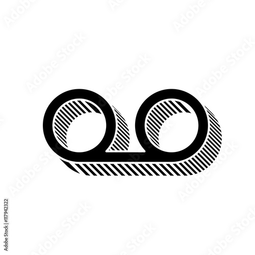 ikona ze wzorku pasków i kresek