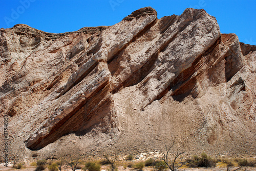 Rock formation in high desert