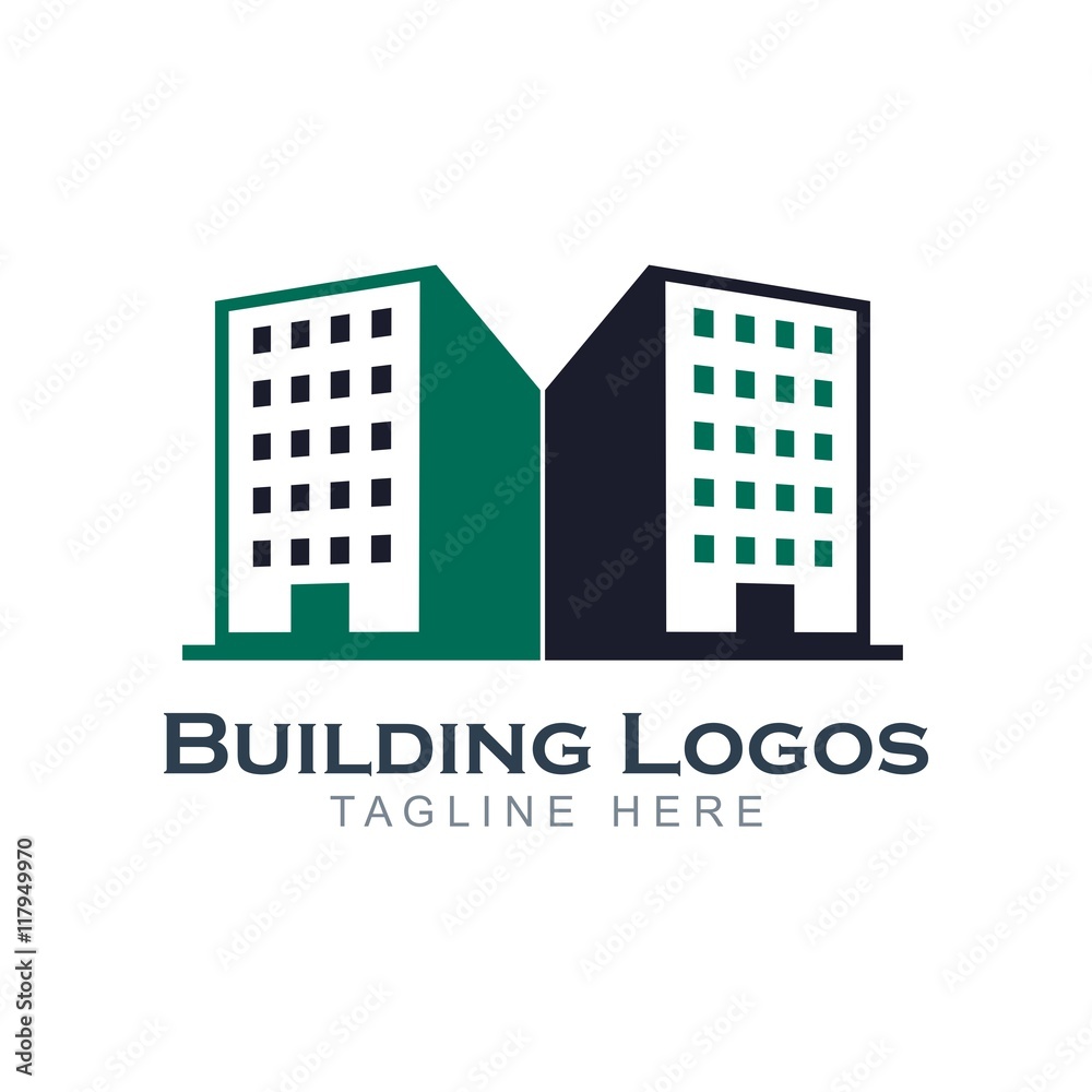 Design building apartment logo