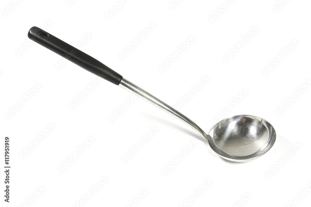 kitchen soup ladle isolated on white background with clipping path kitchen soup ladle isolated on white background with clipping path