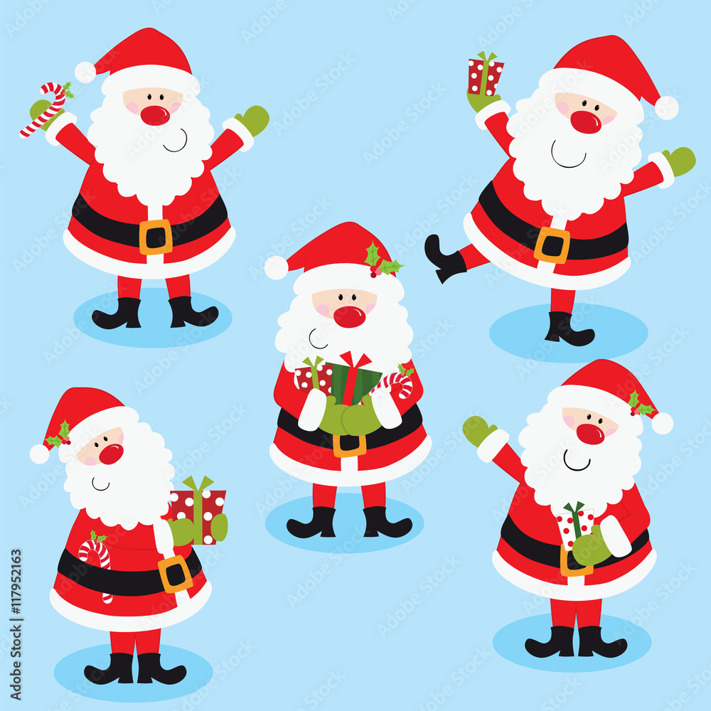 Collection of Santa Claus Collection of Santa Claus