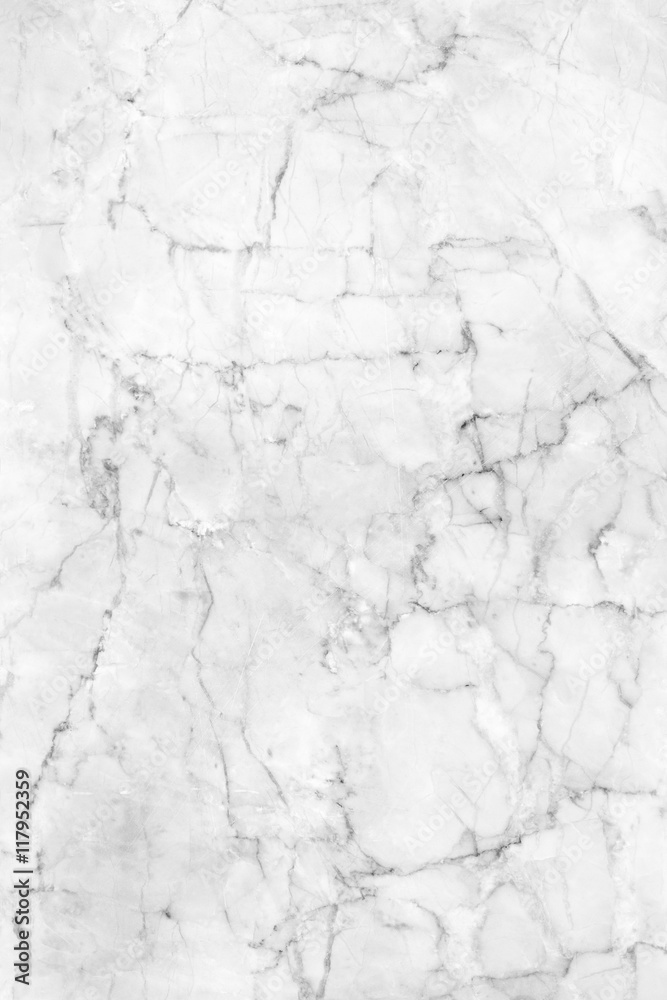 Fototapeta premium White marble stone background granite grunge nature detail patte
