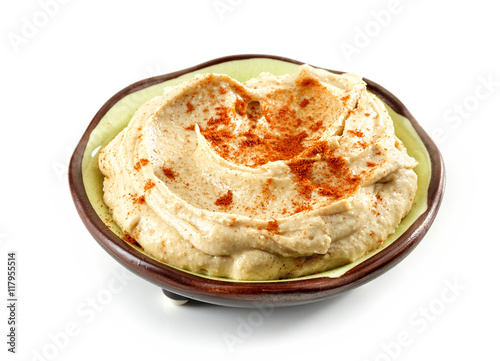bowl of humus photo