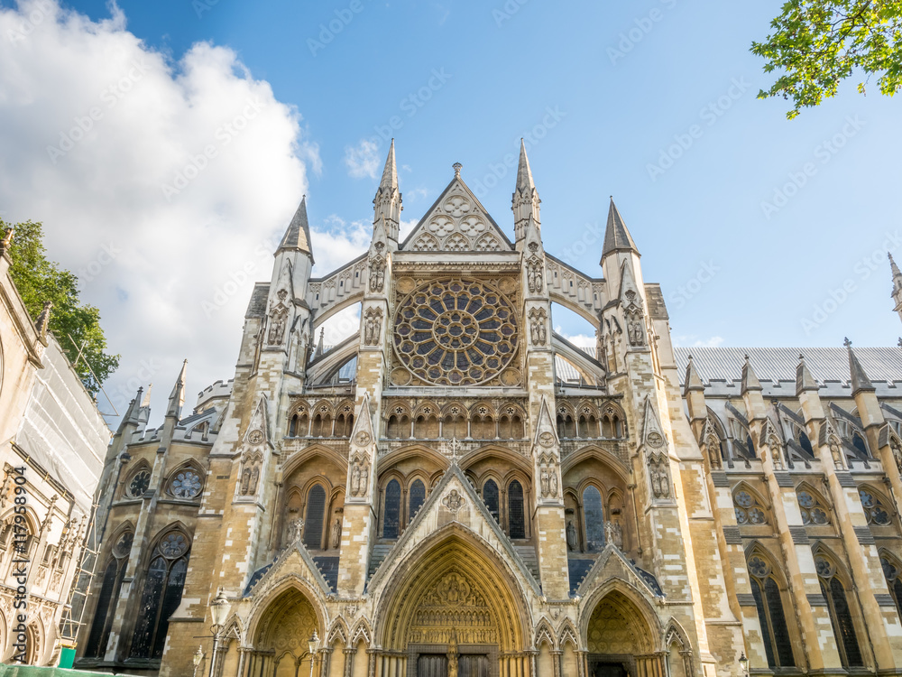 Obraz premium Westminster Abbey in London