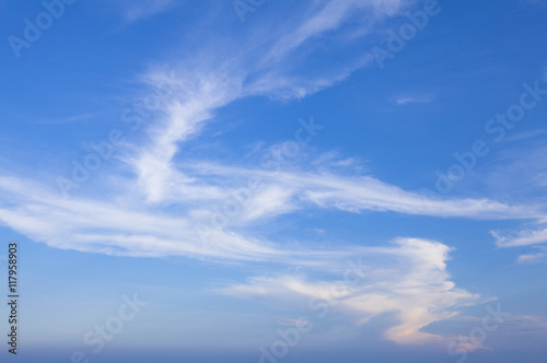 Fototapeta Naklejka Na Ścianę i Meble -  blue Sky with clouds