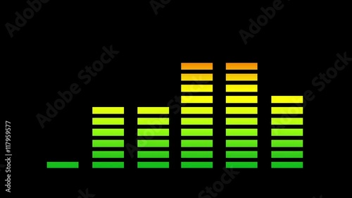 music graphic equalisers and audio analysis photo