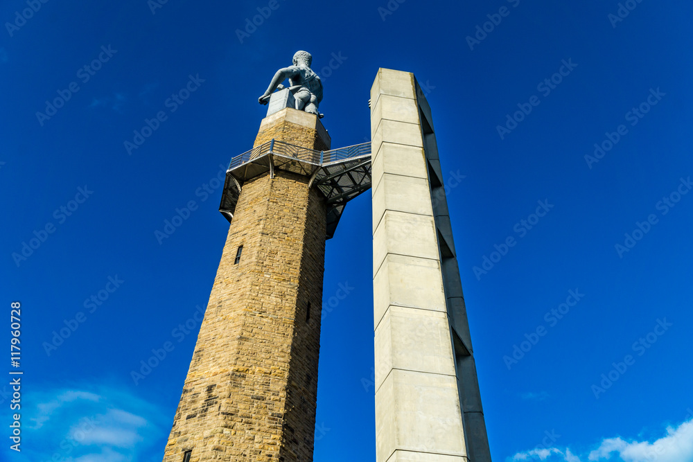 Vulcan the Largest Cast Iron Statue in the World Taken August 10, 2016