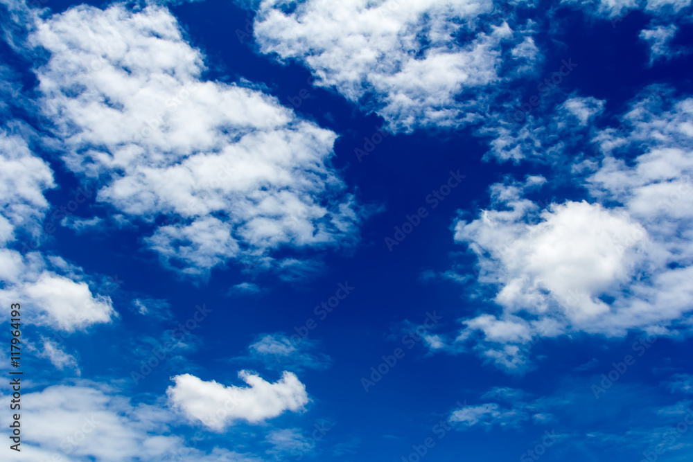 Obraz premium Cloud with sky.