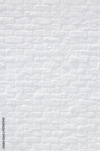 白いレンガの背景　White brick background