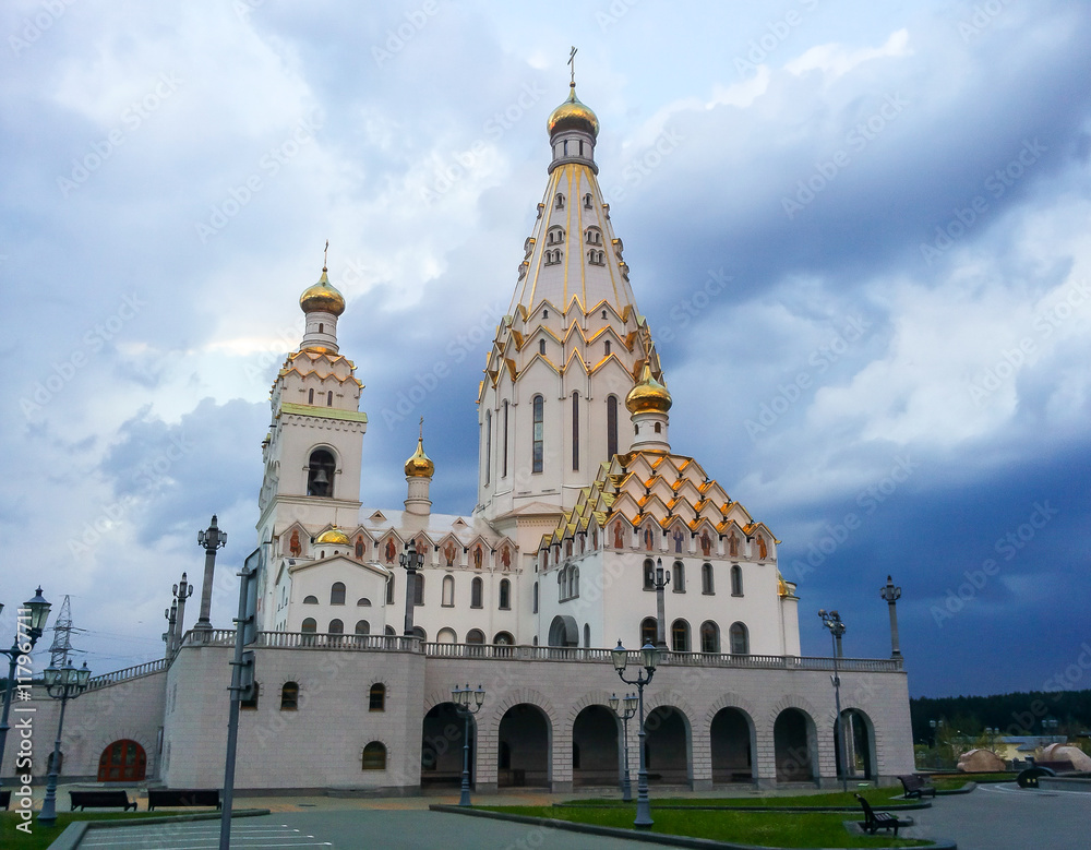 Memorial Church of All Saints in Minsk, Belarus.