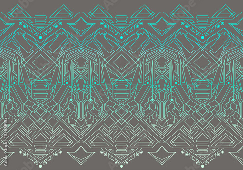 Geometric seamless pattern transformer.