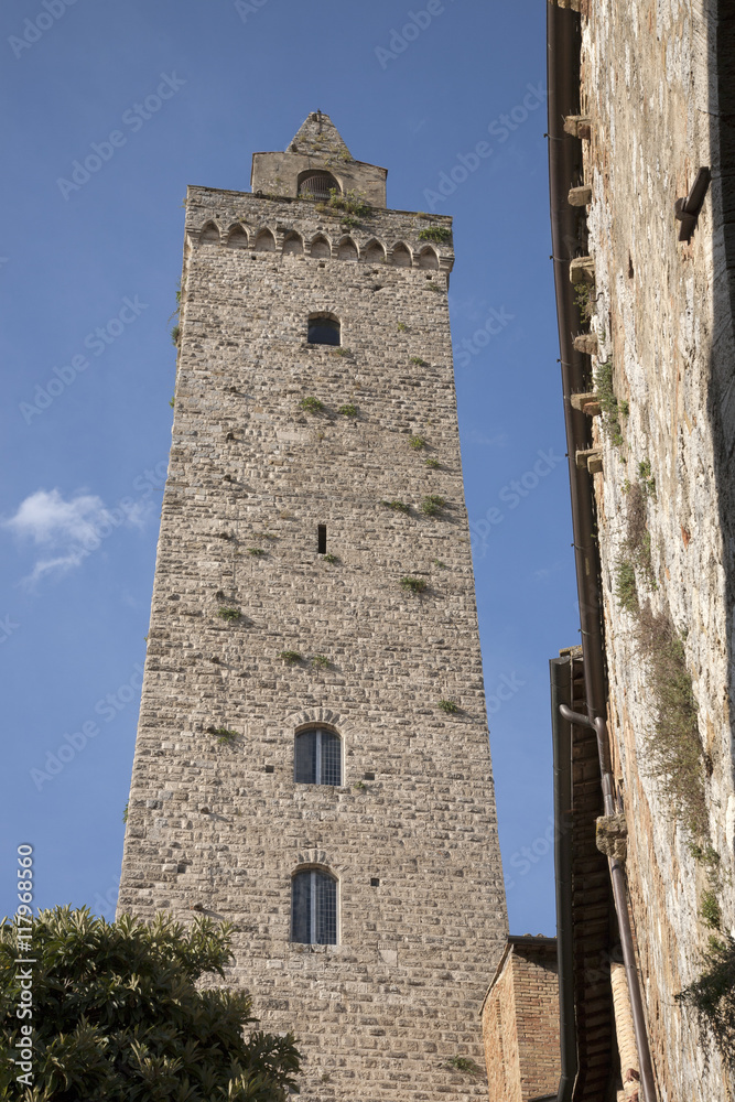 Torre Grossa Tower, San Gimignano; Tuscany