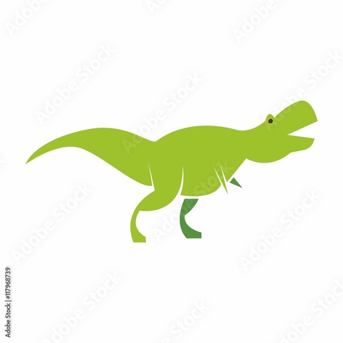 dinosaurs logo icon vector  