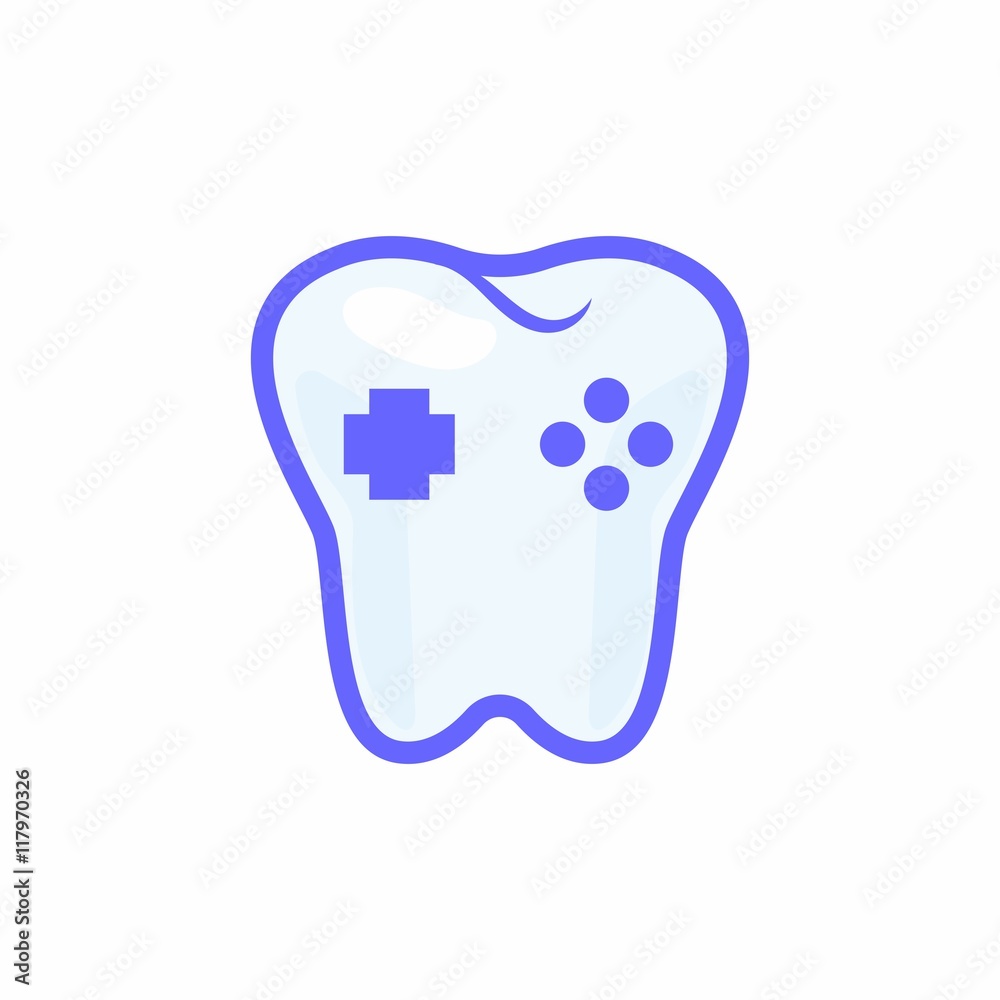 Dentist Dental Tooth vector logo icon