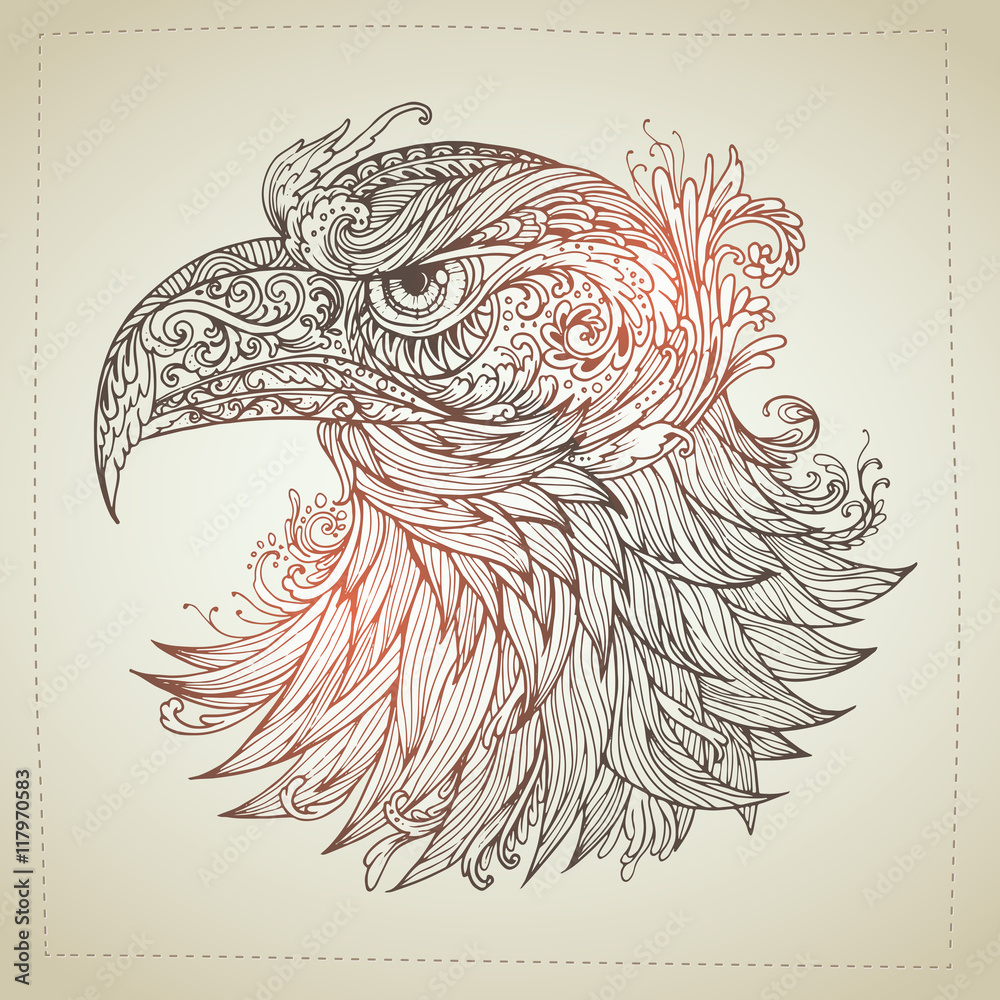 Throwback to this amazing Geometric Eagle Tattoo by Javagreeen on DeviantArt