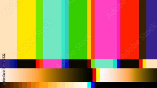 a tv testcard pattern television photo