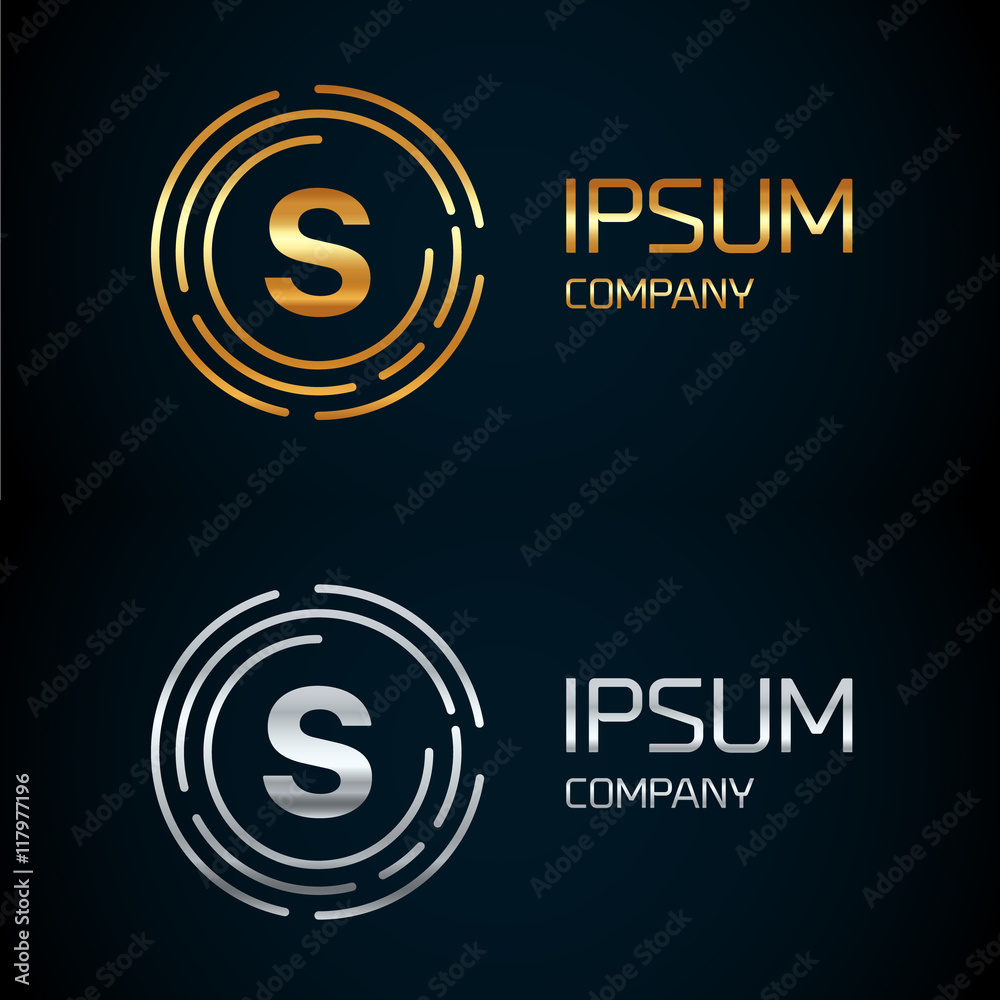 S letter logo icon template.symbol,line style letter,logotype,modern,company name brand.round,rings,circle,premium concept S letter logo icon template.symbol,line style letter,logotype,modern,company name brand.round,rings,circle,premium concept