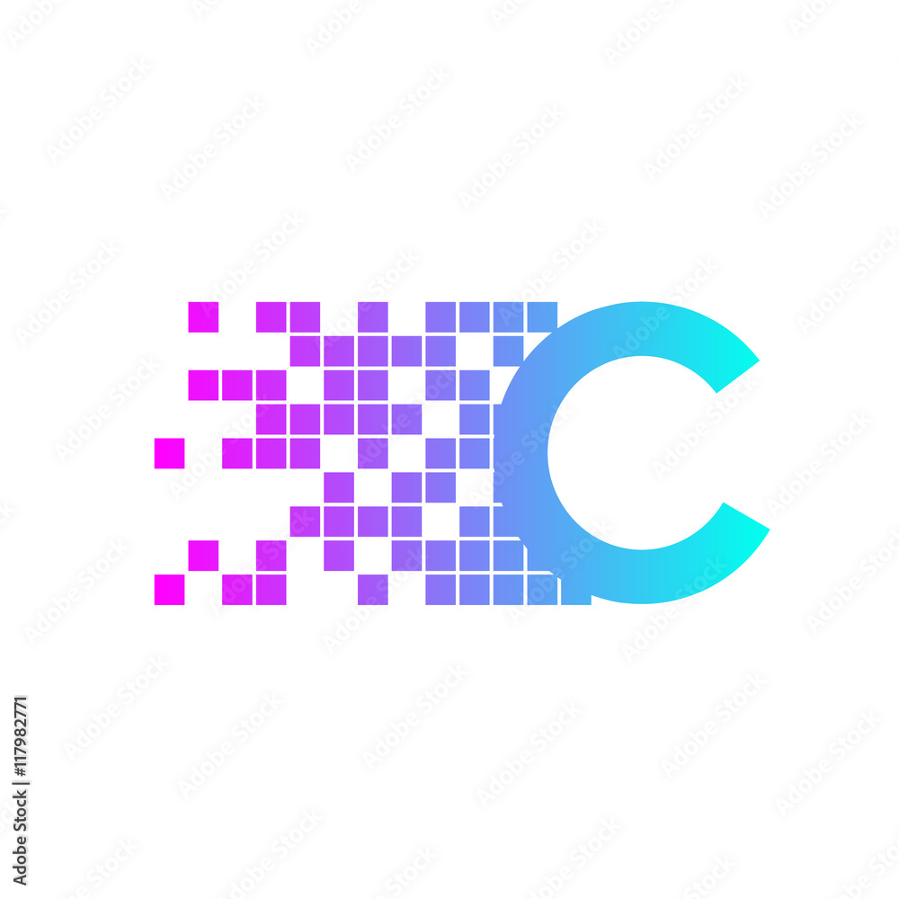 Letter C Logo Design.network digital logo icon template. technology logo, web net logo icon, Company logo Letter C Logo Design.network digital logo icon template. technology logo, web net logo icon, Company logo