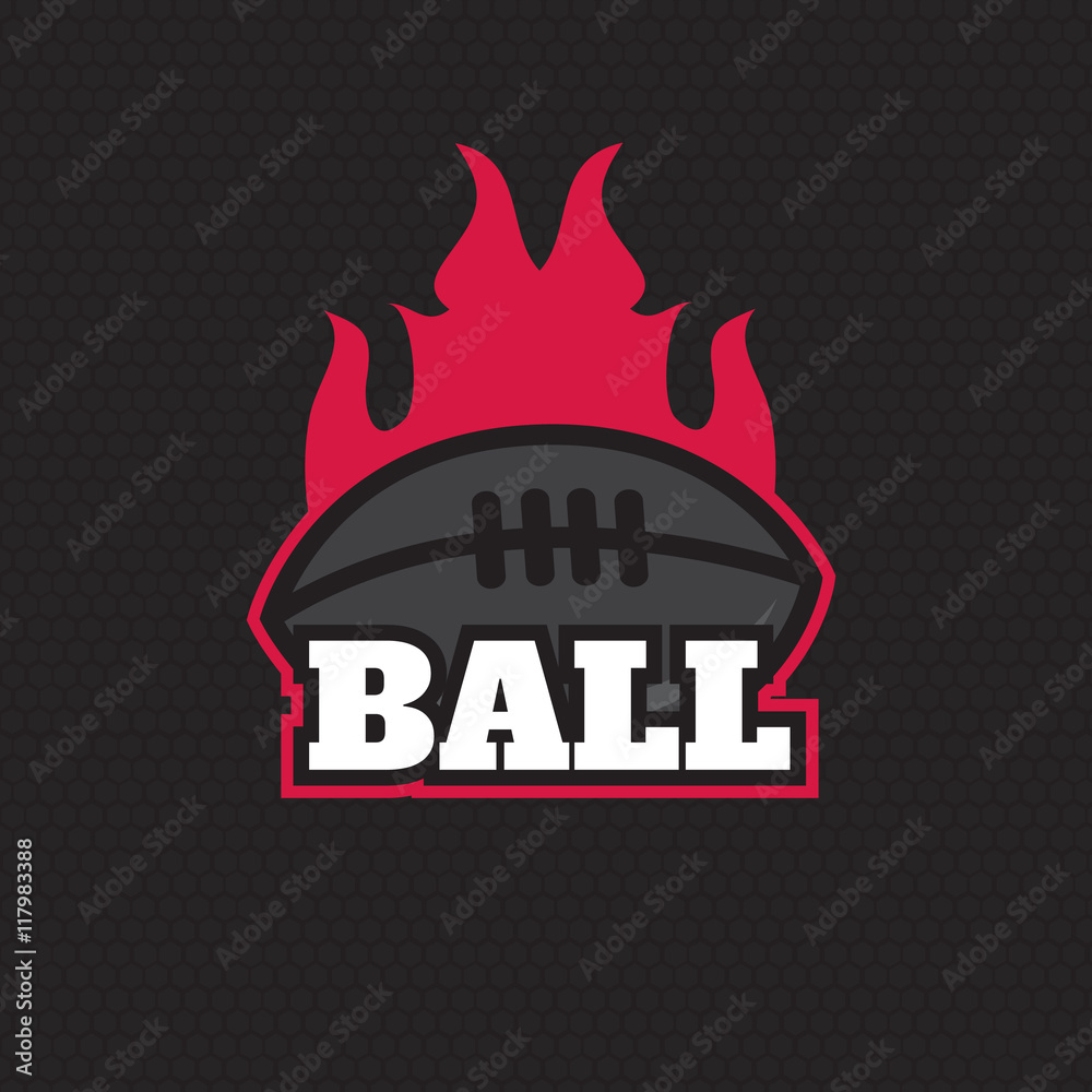 Rugby logo vector, Football badge template set Rugby logo vector, Football badge template set