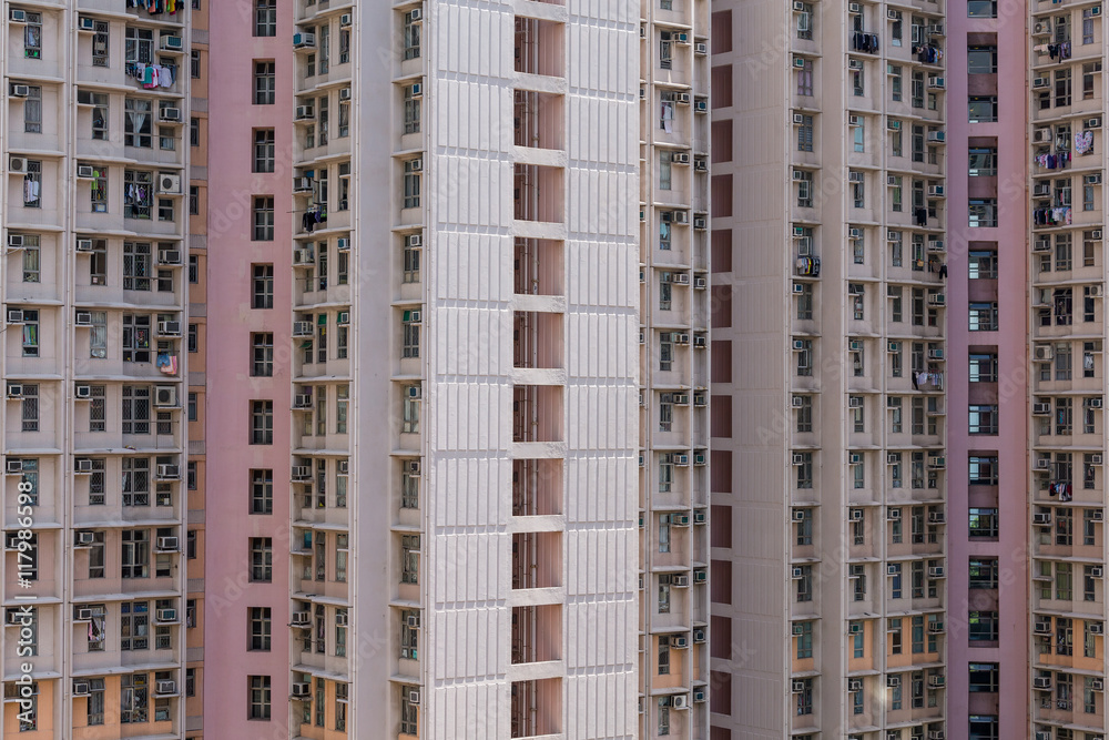 Residential building in Hong Kong Residential building in Hong Kong