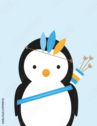 I am brave penguin