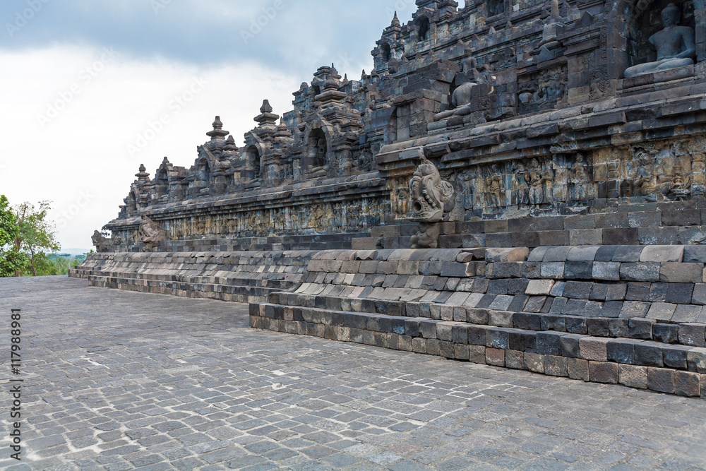 Ancient Borobudur Buddhist Temple