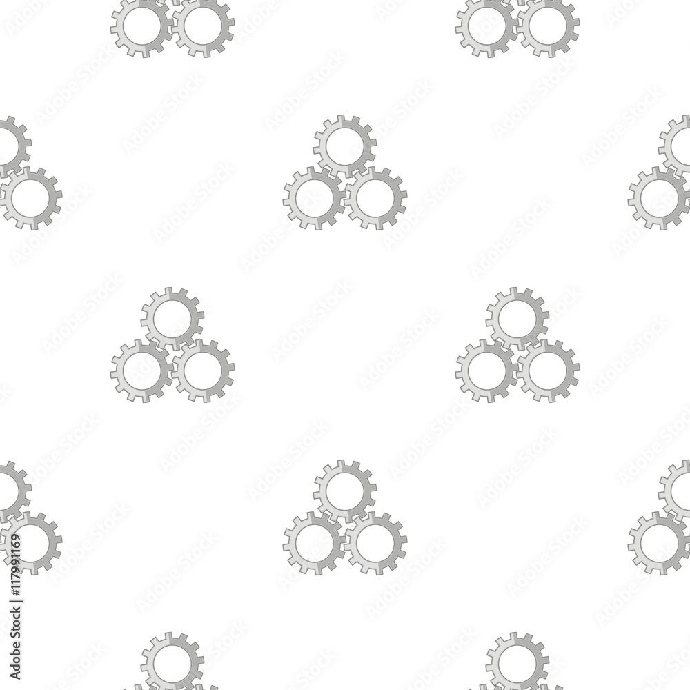 Seamless Gear Pattern. Industrial Background. Mechanical Tool Seamless Gear Pattern. Industrial Background. Mechanical Tool