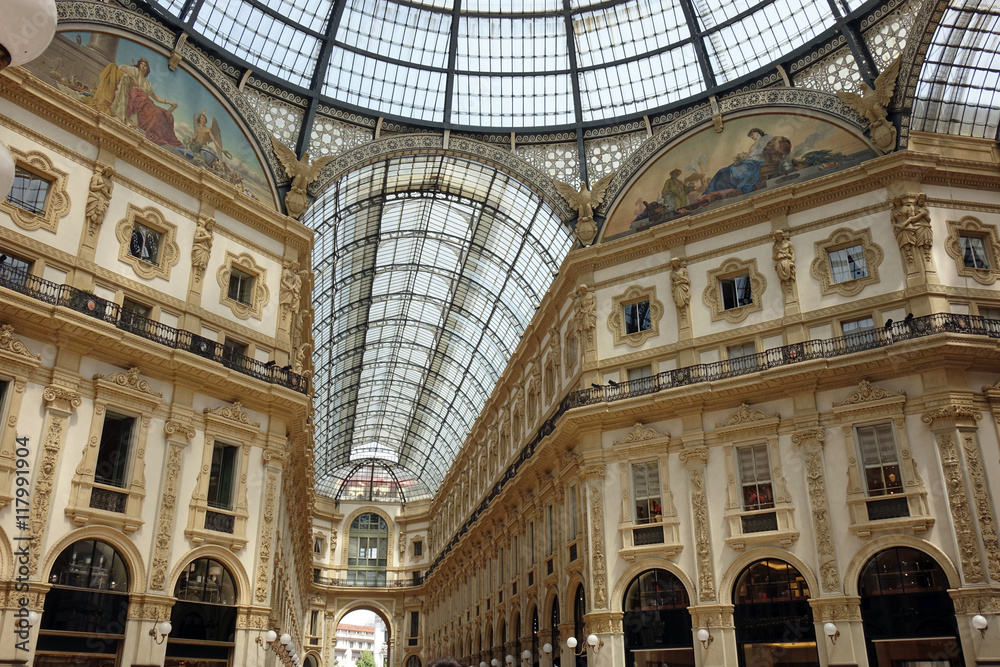 Milan's Premier shopping mall