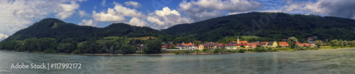 Village of Willendorf on the river Danube in the Wachau region, Austria photo