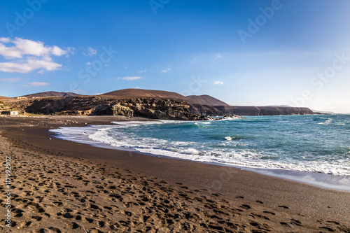 Beach In Ajuy,Fuerteventura, Canary Islands, Spain