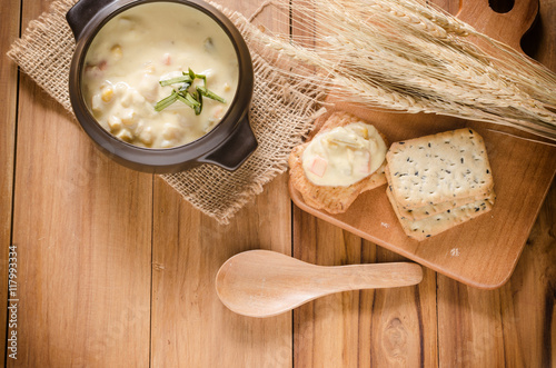 A vegetable chowder