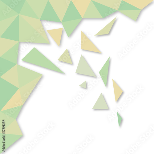 Abstract polygon vector background