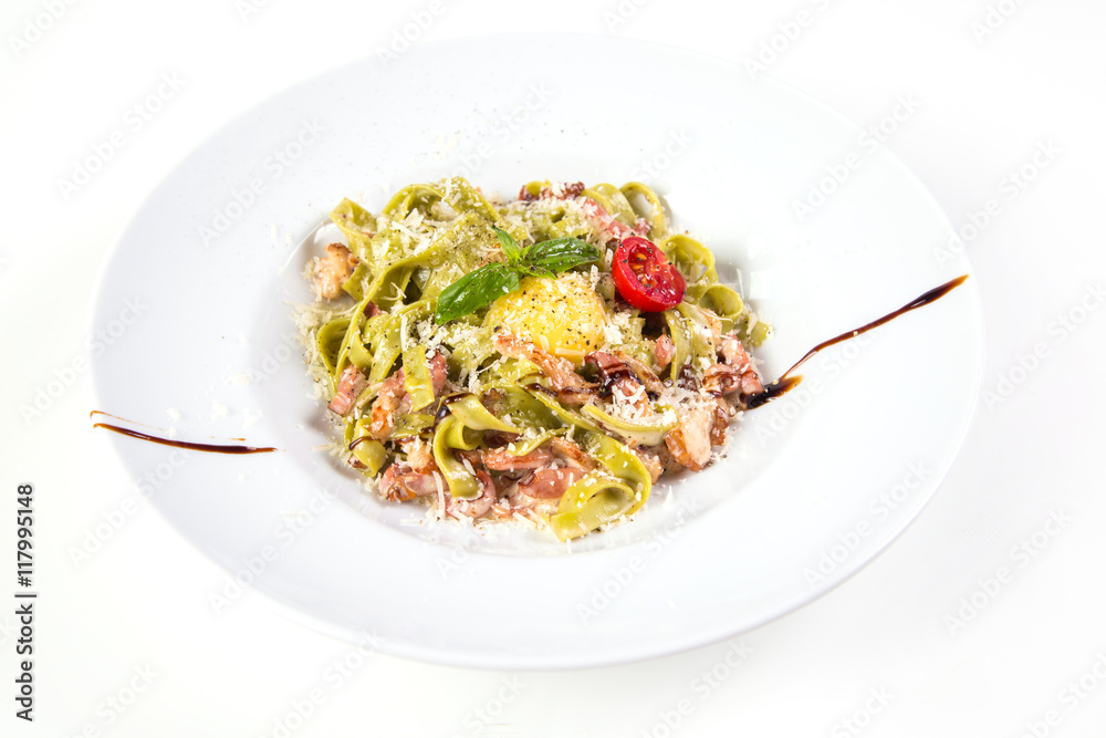pasta with octopus
