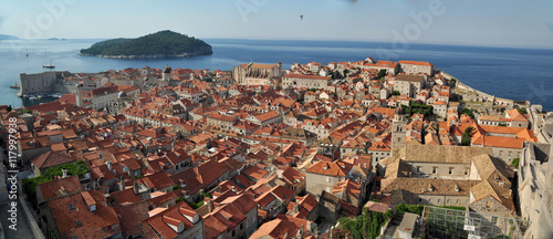 Blick auf Altstadt von Dubrovnik