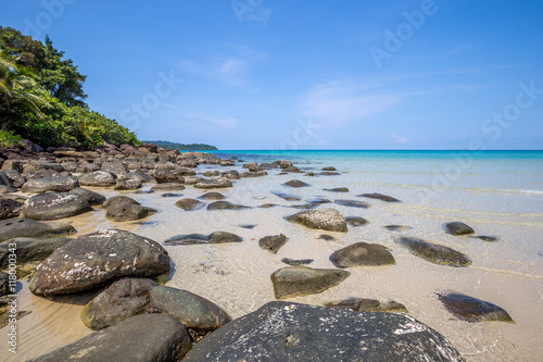 Beach and tropical sea at Koh kood island, Trat province, Thaila
