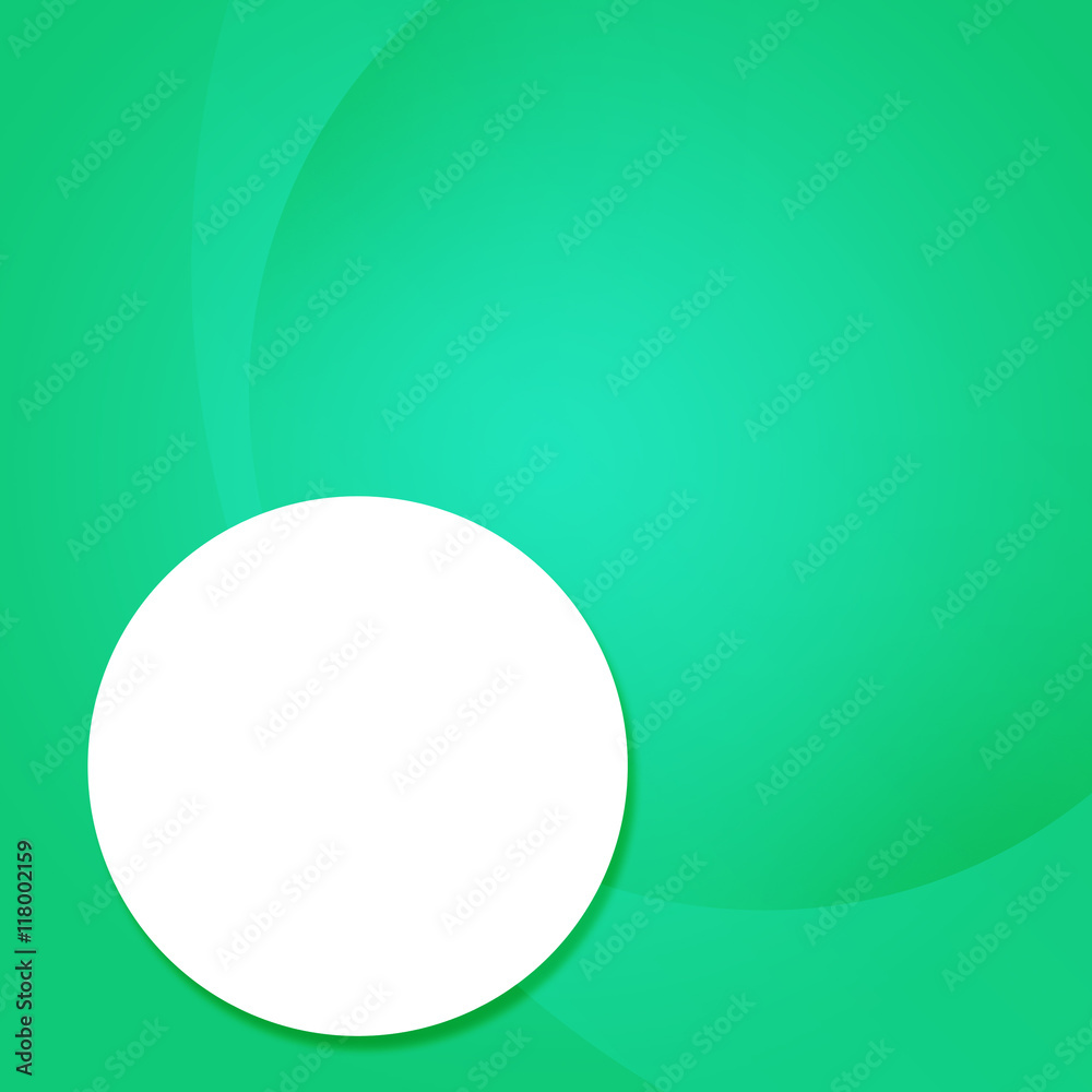 Green Square Social Media Banner Background