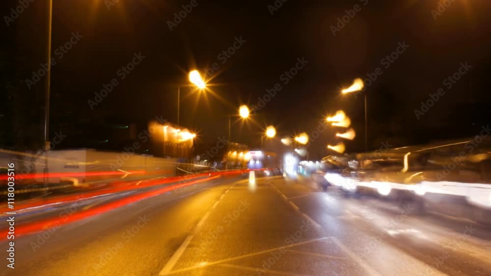 north london at night time north london at night time