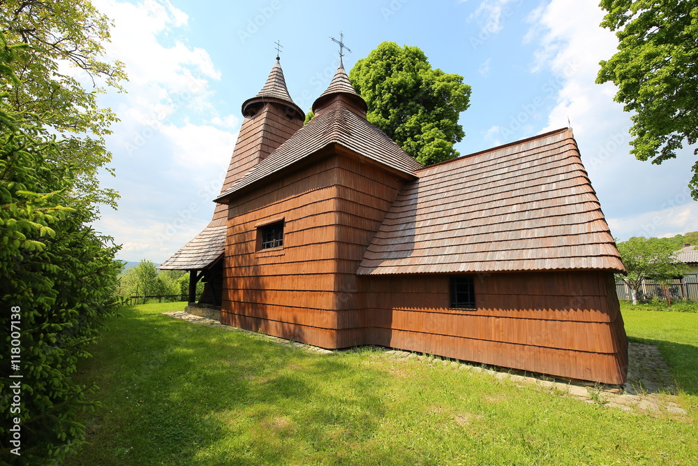 wooden chapel Trocany wooden chapel Trocany
