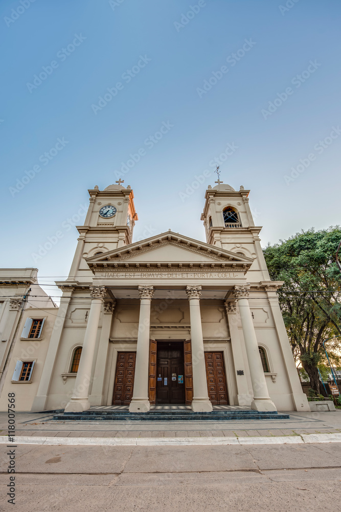 Fototapeta premium Santos Justo y Pecador church in Colon, Argentina