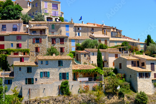 Sainte Croix Du Verdon Provence, Alpes, France - View of the place