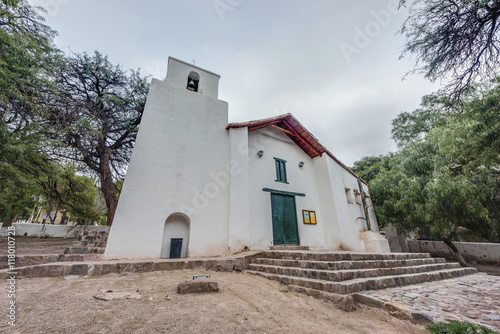 Santa Rosa Church in Purmamarca, Jujuy, Argentina.