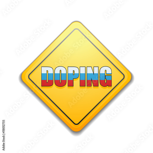 Doping Hazrd sign
