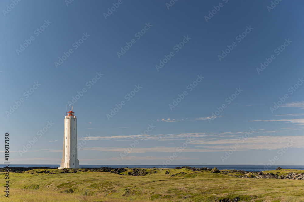 Snæfellsjökull, Londrangar and Lighthouse in Iceland