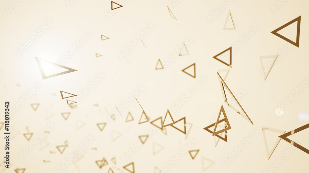 Yellow abstract triangles background Yellow abstract triangles background