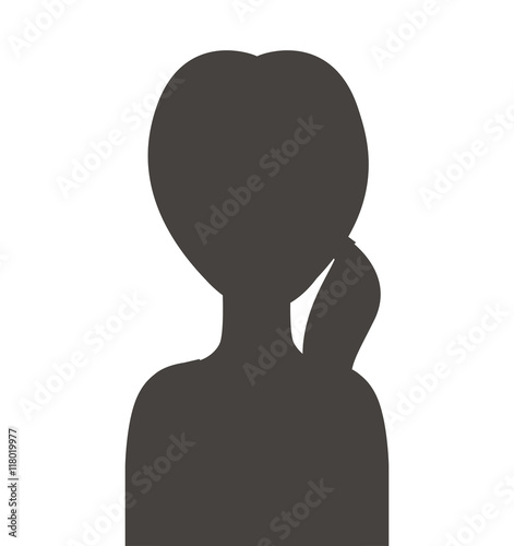 woman female silhouette icon