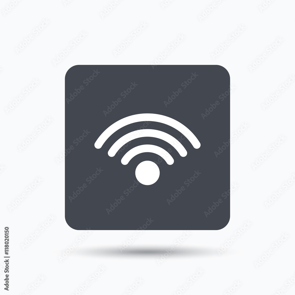 Wifi icon. Wireless internet sign. Wifi icon. Wireless internet sign.