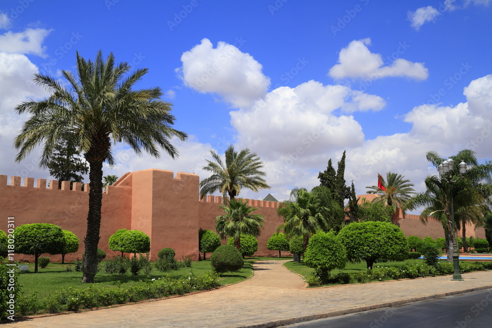 Marrakesh Old City Walls