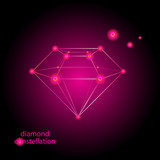 Пурпурное бриллиантовое созвездие