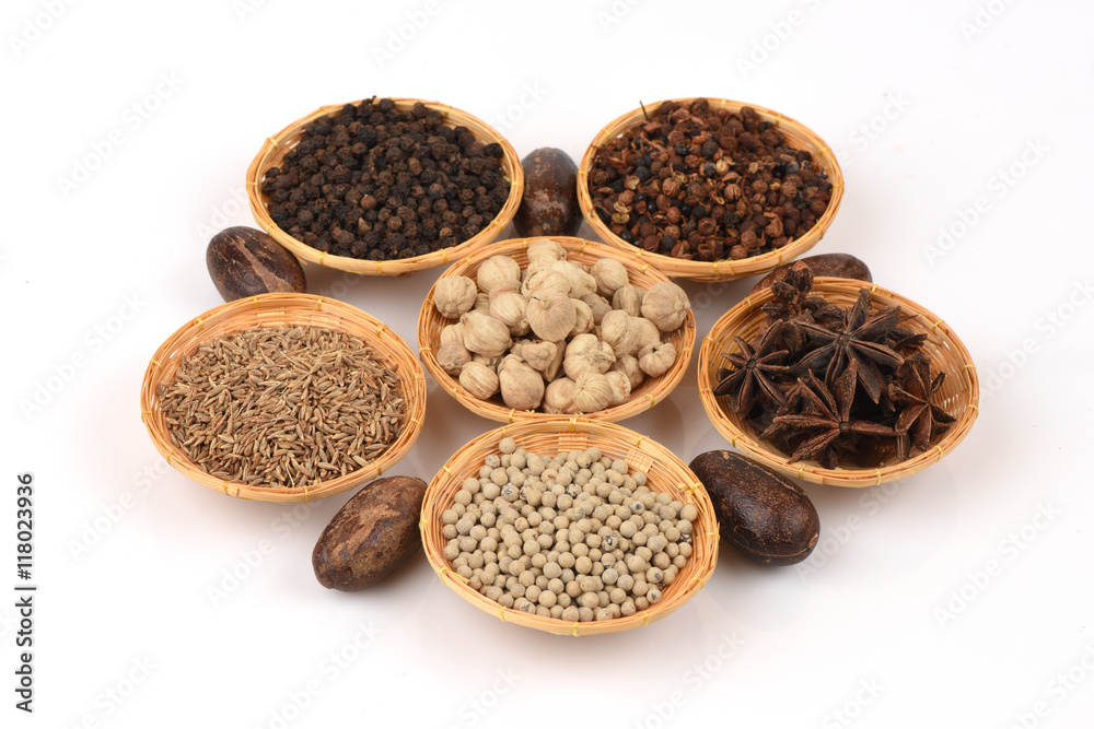 Star Anise, Siam Cardamom, Best Cardamom, Clustered Cardamom, Camphor Seed,. Cumin seeds, White pepper, Black pepper, Sichuan Pepper, Chinese Pepper, spices, medicinal properties.